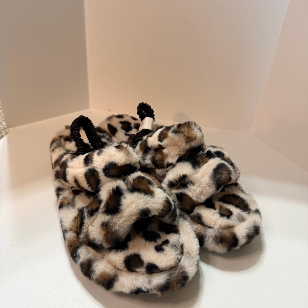 Array Leopard Print Women's Slippers